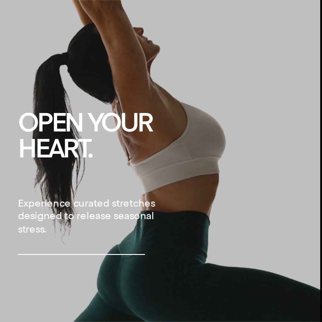 YogaWorks Open Your Heart campaign